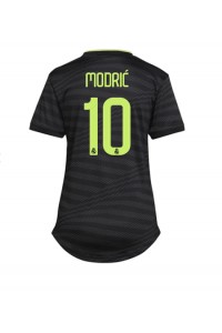Real Madrid Luka Modric #10 Fotballdrakt Tredje Klær Dame 2022-23 Korte ermer